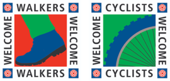 Welcome walkers and cyclists
