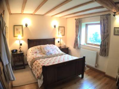 Oak Barn Double Bedroom View from wardrobe