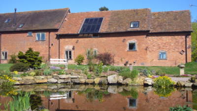 Rear of Church House Farm Cottages, Oak Barn & The Granary